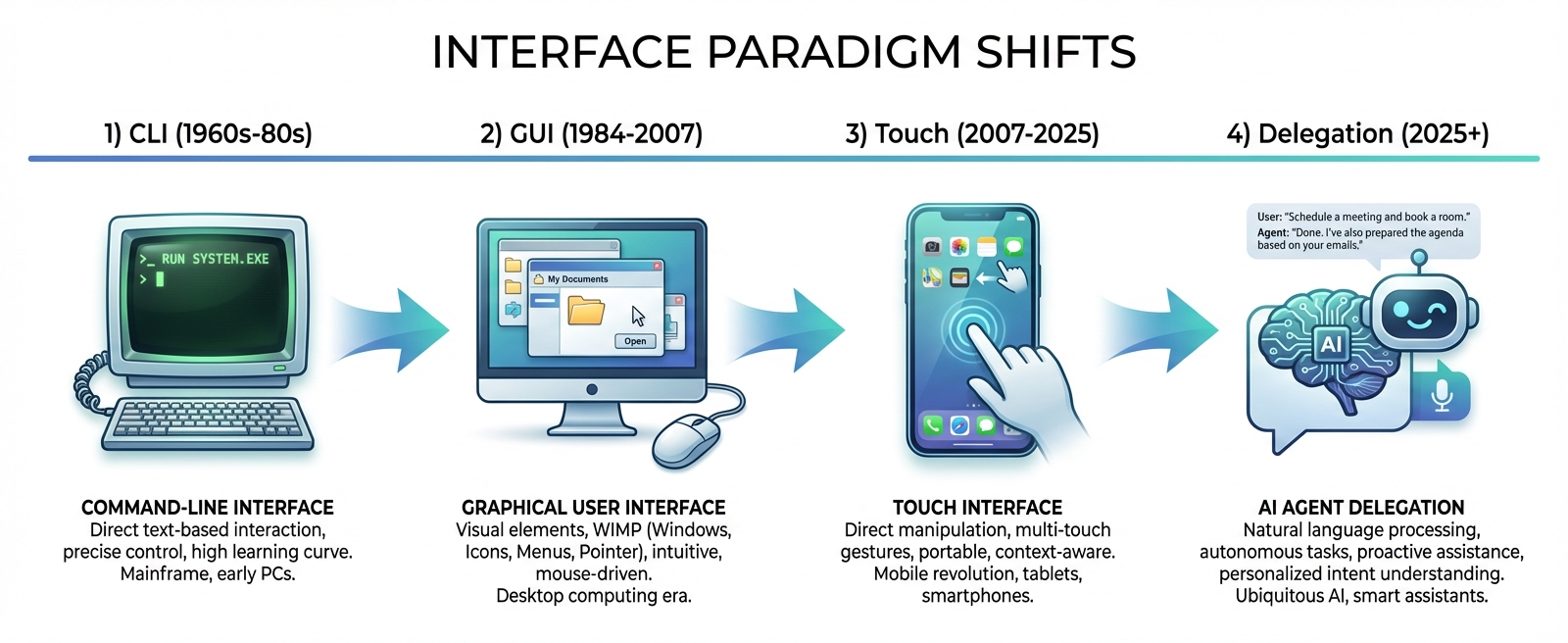 The Three Interface Revolutions